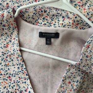 Madison Multicolor Long Dress, Size S